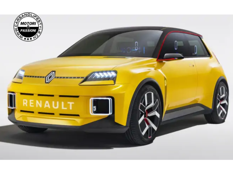 Renault 5 elettrica Profilo sinistro